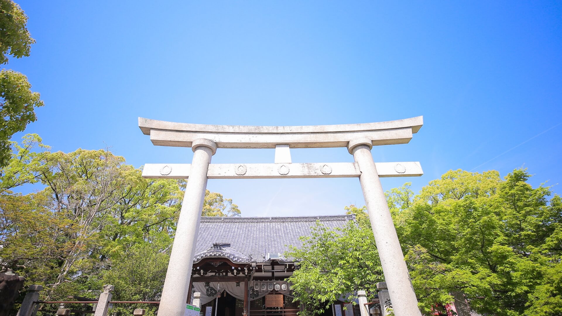 桑名宗社(春日神社)の入口