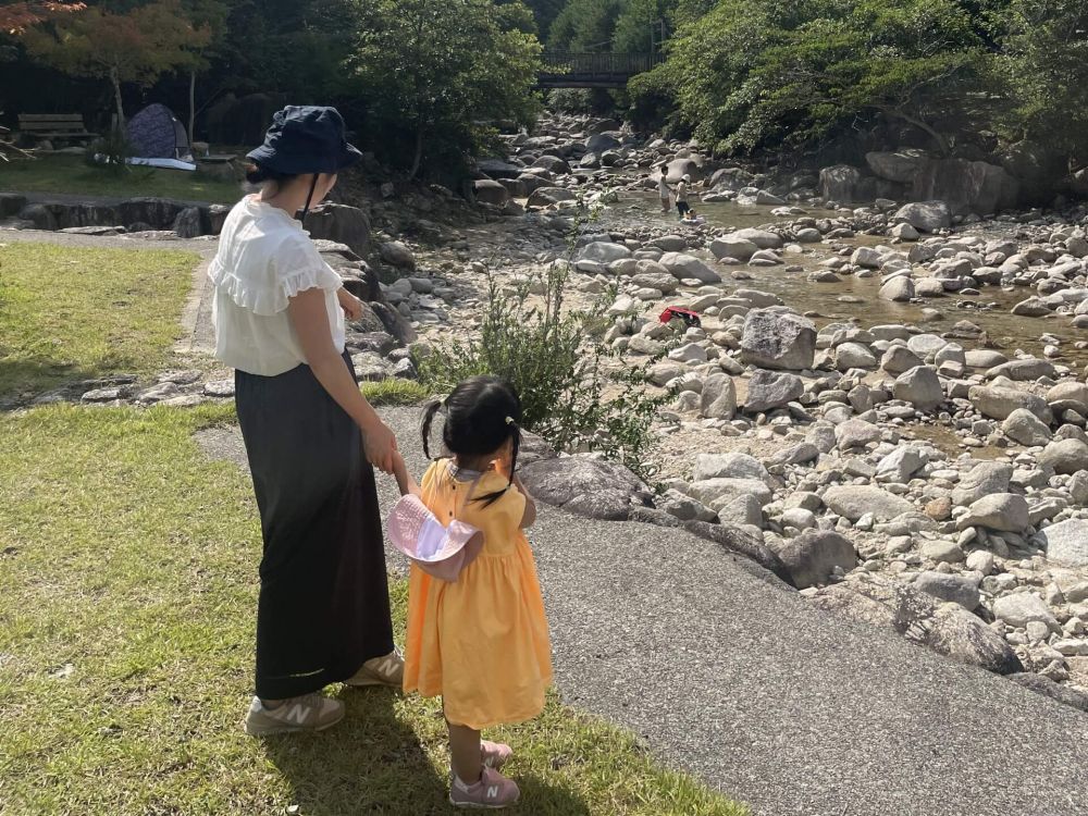 朝明渓谷(朝明川遊び)